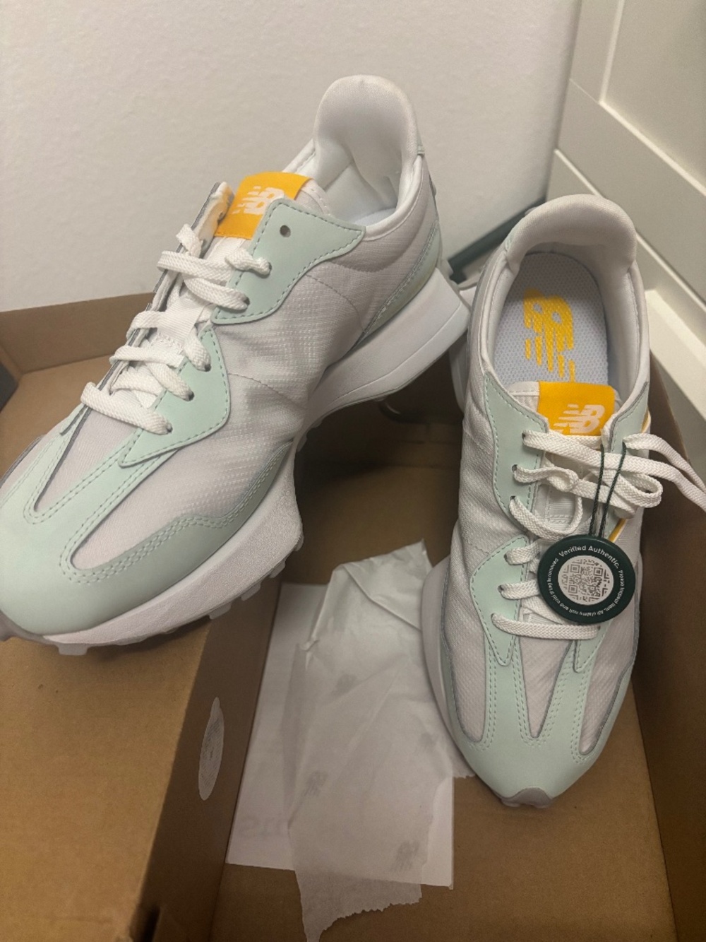 New Balance 327 Summer Fog Seafoam (Women's)